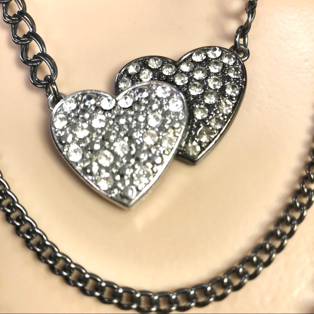 Guess 4 Strand Necklace with Hearts💕